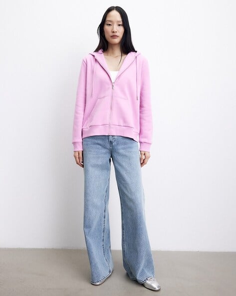 andmary Taylor hoodie knit tops pink andmary Taylor hoodie knit
