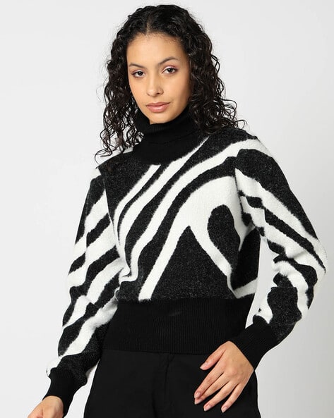 Yousta Boxy Sweater Women's Cheap Red And White Striped