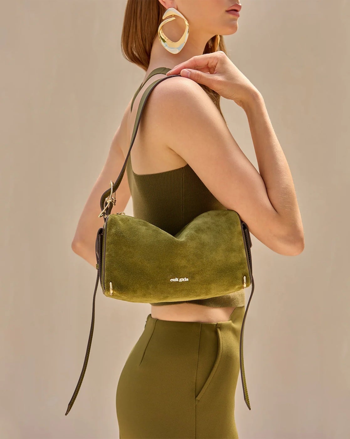 Natasha Leather Nano Shoulder Bag