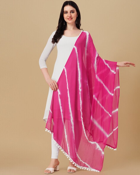 Women Striped Dupatta Price in India