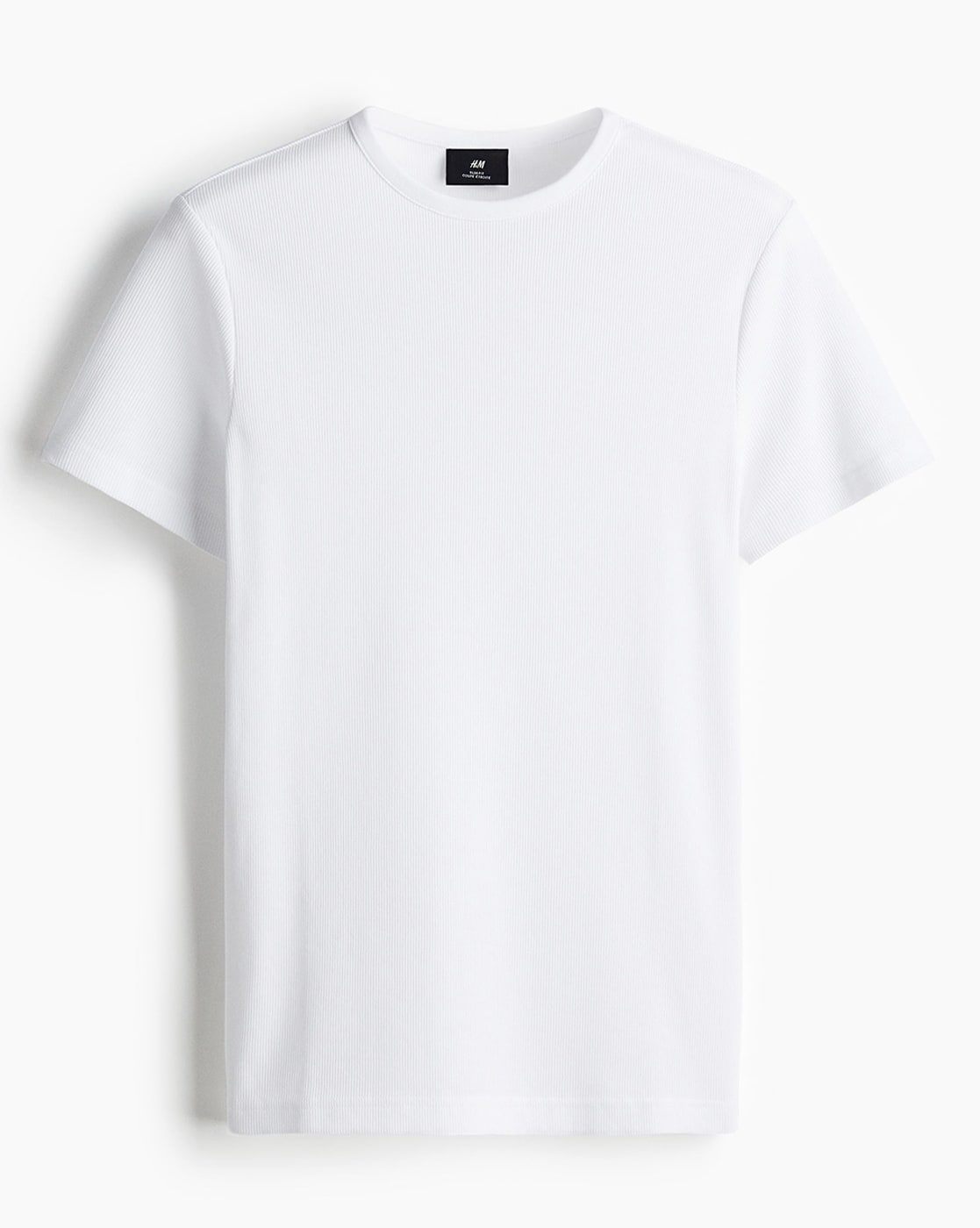 White t shirt mens h&m hotsell