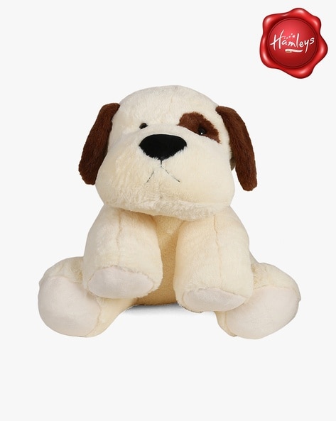 Fuzzbuzz Sitting Dog Soft Toy