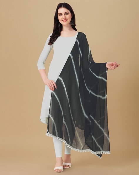 Women Striped Dupatta Price in India