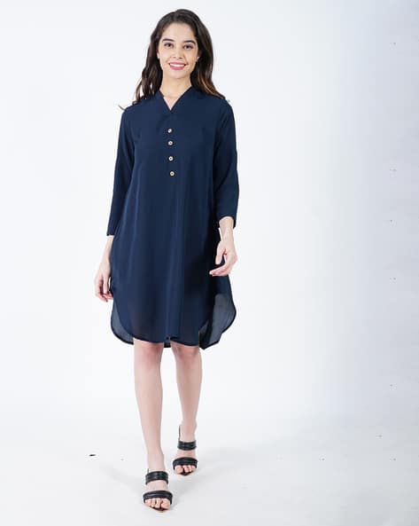 Buy Blue Shirts, Tops Tunic for Women by IB Styles Online