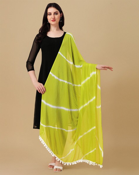 Women Striped Dupatta Price in India