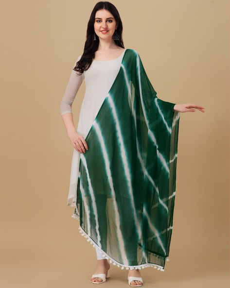 Women Striped Dupatta Price in India