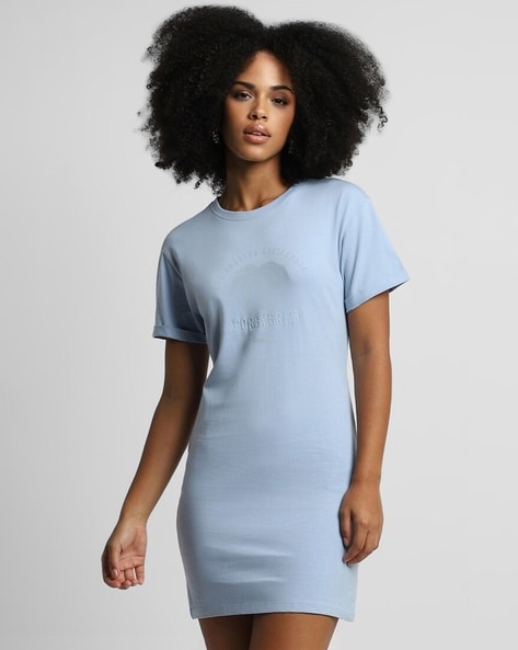 Forever 21 blue dress hotsell