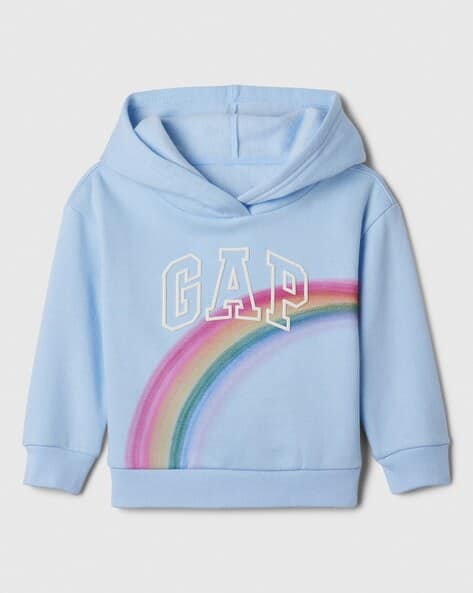 Buy Cerulean Blue Sweatshirts Hoodie for Girls by Gap Kids