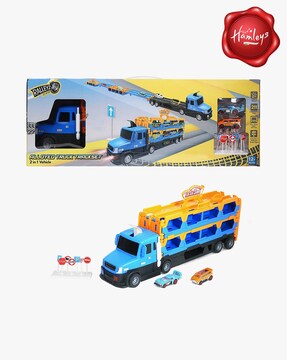 Alloyed Truck Trackset 2 in 1 Vehicle Remote Control Toy