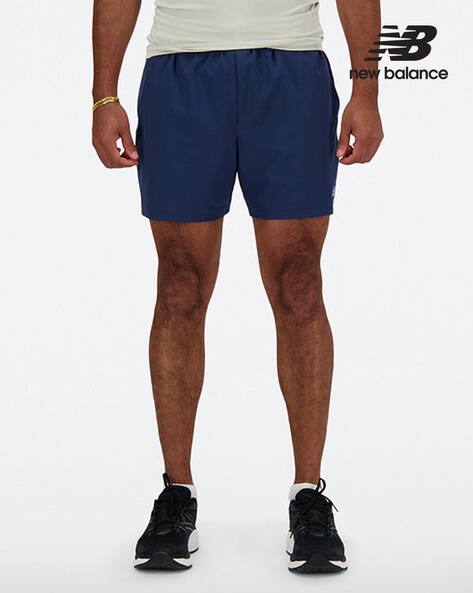 NEW BALANCE Men Sport Essentials 5" Logo Print Regular Fit Shorts