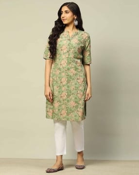 rangriti Women  Rayon Printed Straight Kurta-picture-42