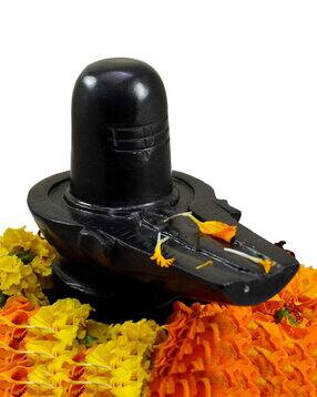 Shiva Linga Marble Idol Showpiece