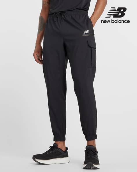 NEW BALANCE Men Straight Fit Cargo Pants with Drawstring Waist