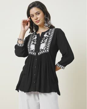 women Embroidery Tunic