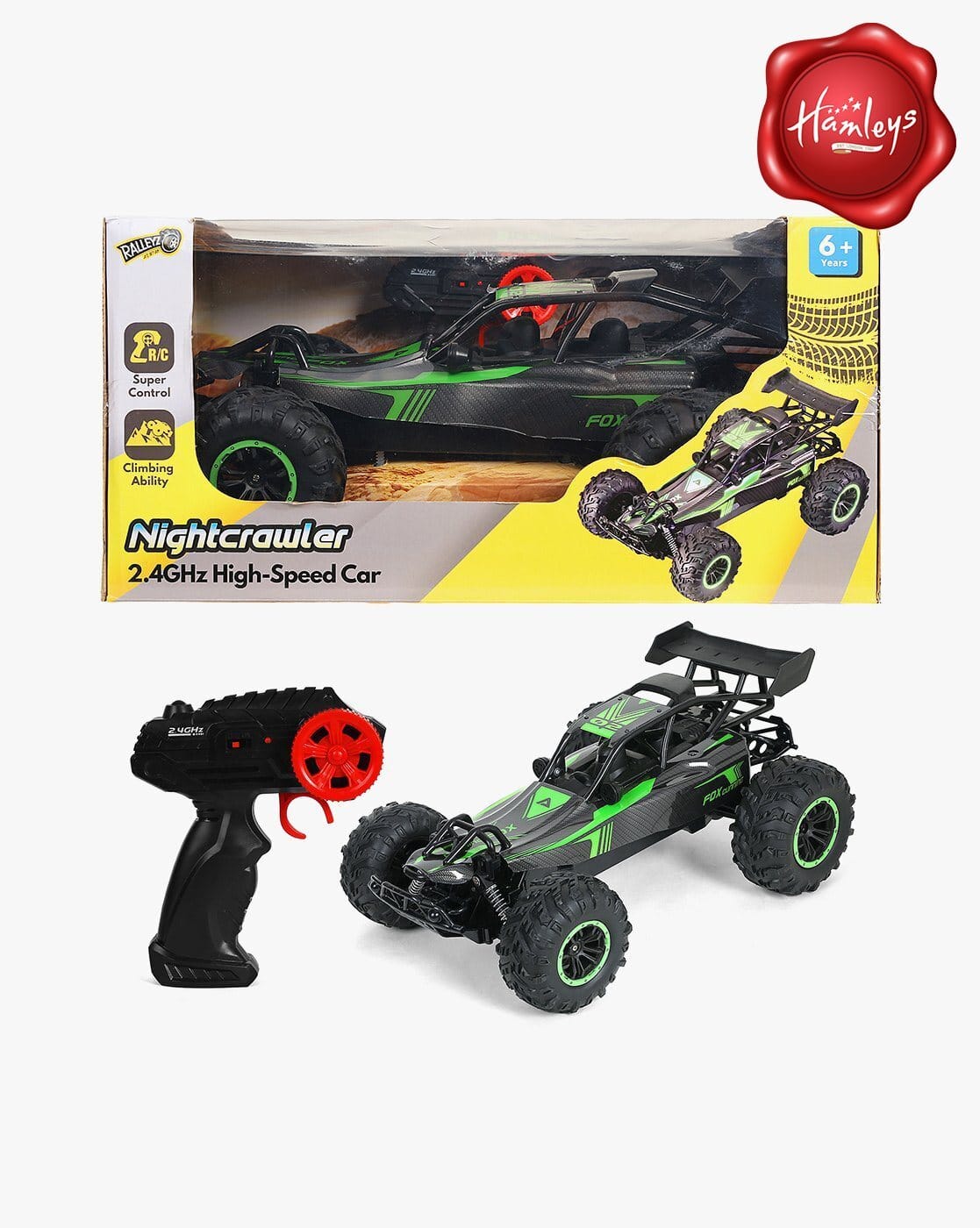 Night Crawler Speed Remote Control Vehicle Toy