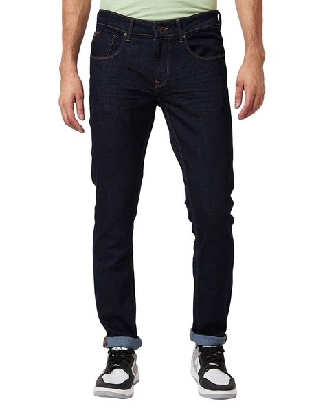 Men Low-Rise Slim Fit Jeans