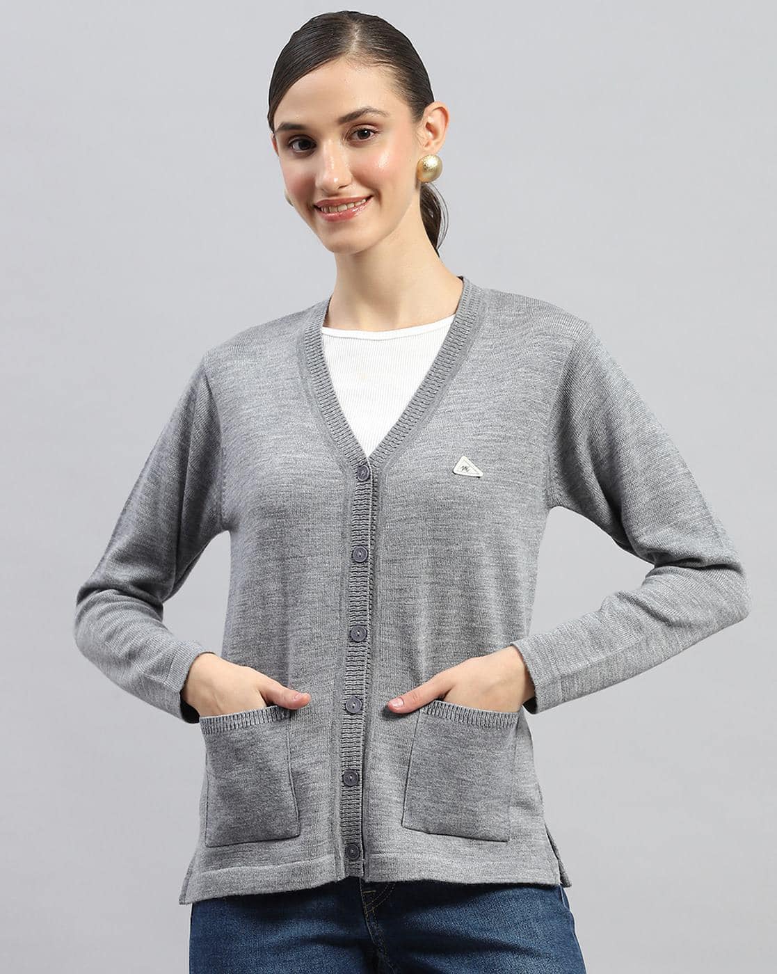 アパルトモン　【MINITZ/ミニッツ】 CARDIGAN　グレー　未使用 MINITZ/ミニッツ】 CARDIGAN（カーディガン）｜L'Appartement