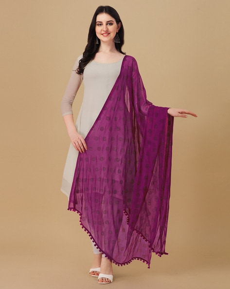 Women Chiffon Dupatta Price in India