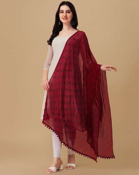 Women Chiffon Dupatta Price in India