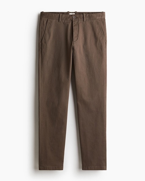 H&m mens khaki fashion pants