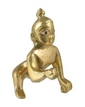 navyaksh Brass Laddu Gopal Idol Showpiece-picture-52