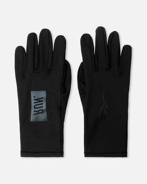Reebok Logo Print Sports Gloves