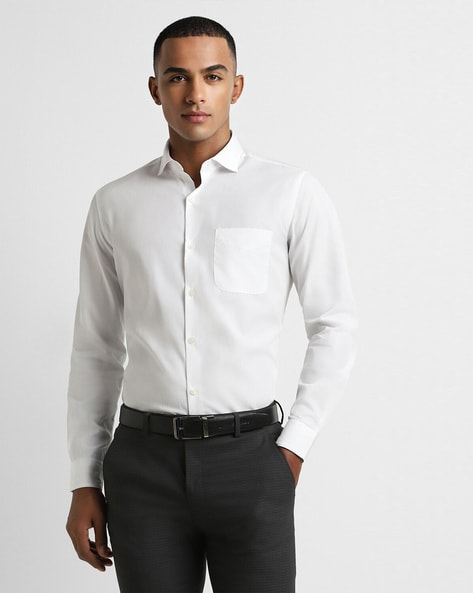 Peter England Men Regular Fit Shirt