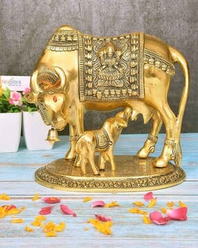 Cow Bachda Showpiece