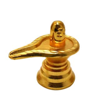 Golden Shivling Idol Showpiece-image-10