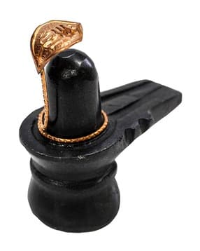 Copper Naag Pathar Shivling Idol Showpiece-image-18