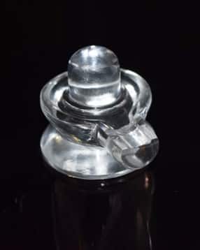 Glass Shivling Idol Showpiece-image-32