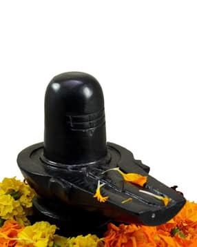Marble Shivling Lord Shiva Idol Showpiece