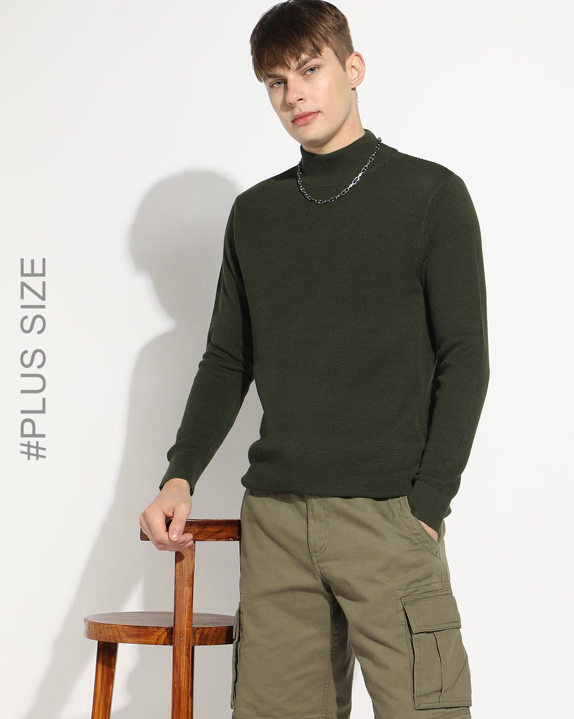 ウォーキング・ランニングウェア RYOGEN ODD MOCK NECK L/S TEE OLIVE リョウゲン/RYOGEN ODD MOCK NECK L/S TEE (全3色)[カットソー