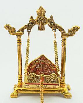 navyaksh Metal Jhula Showpiece-picture-30