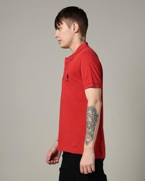 u.s. polo assn. Men Slim Fit Polo T-Shirt with Logo Embroidery-picture-52