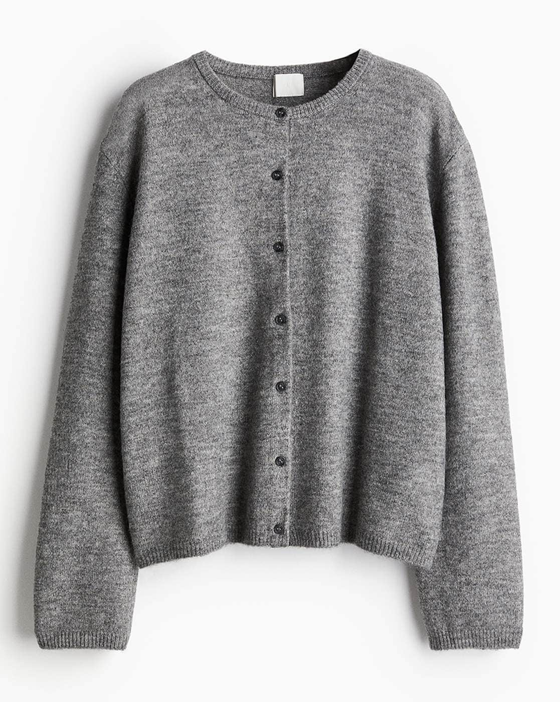 Buy Grey Sweaters Cardigans for Women by H M Online Ajio