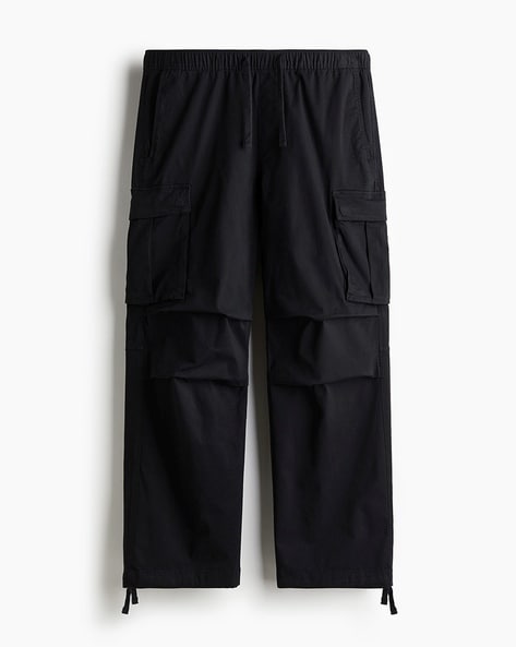 Men Relaxed Fit Cargo Trousers