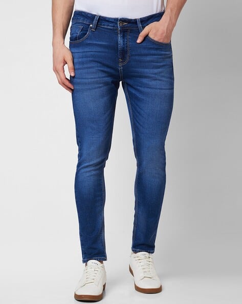 SPYKAR Men Lightly Washed Kano Slim Fit Jeans