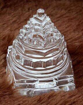 navyaksh Sphatik Shree Yantra Showpiece-picture-13