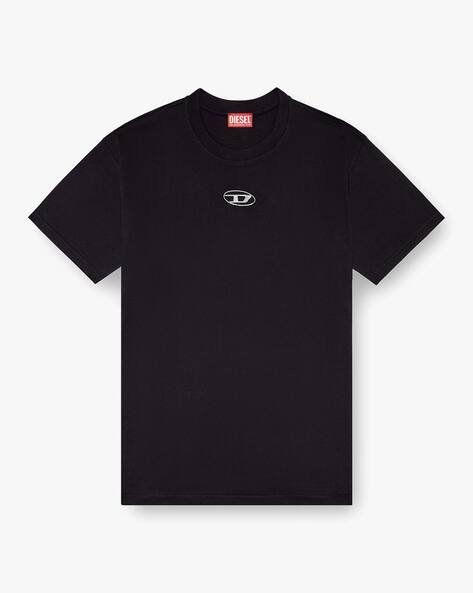 Buy DIESEL T-Boxt-S5 Loose Fit Cotton T-Shirt | Black Color Men 