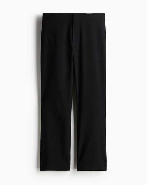 Women Cropped Slim Fit Trousers