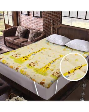 rrc Microfiber Cotton Printed King Mattress Protector-picture-31