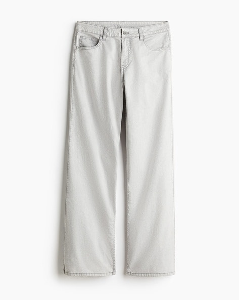 Women Straight Twill Trousers