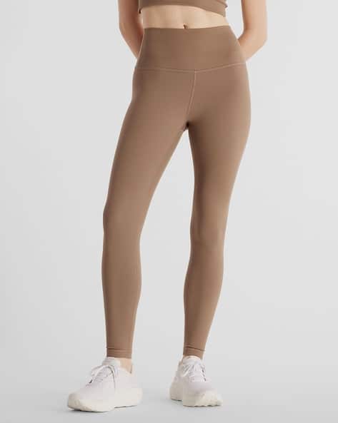 NEW BALANCE Women Ribbed Sports Leggings with Elasticated Waist