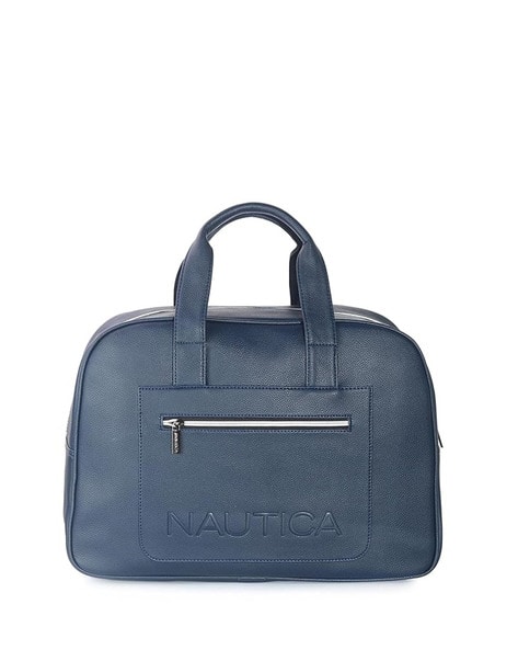 Buy Navy Luggage Trolley Bags for Men by NAUTICA Online - Main Image