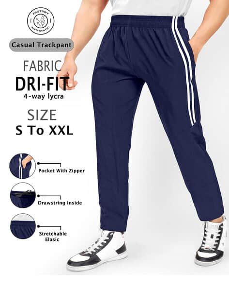 Brucella Men Panelled Straight Track Pants