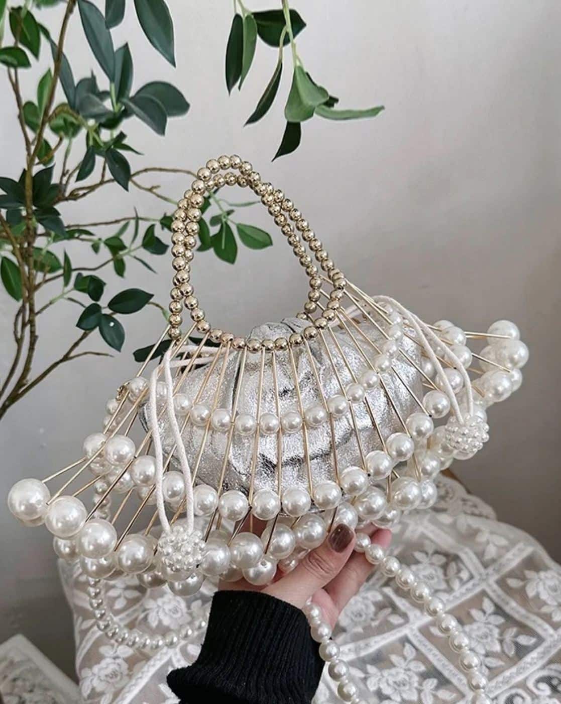 Buy PURPLE WINGS Women Embellished Pearl-Beade Online | Ajio.com