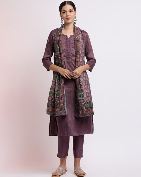 Women Straight Kurta Set Price in India