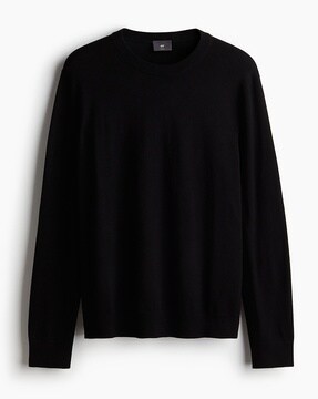 Buy Black Sweaters Cardigans for Men by H M Online Ajio