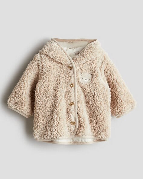 Teddy Bear Baby Jassen H&m Buy Beige Sweatshirts Jacket For